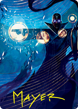 Negate Art Card (Gold-Stamped Signature) [Strixhaven: School of Mages Art Series] | Webway Games