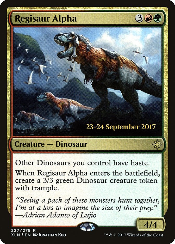 Regisaur Alpha  [Ixalan Prerelease Promos] | Webway Games