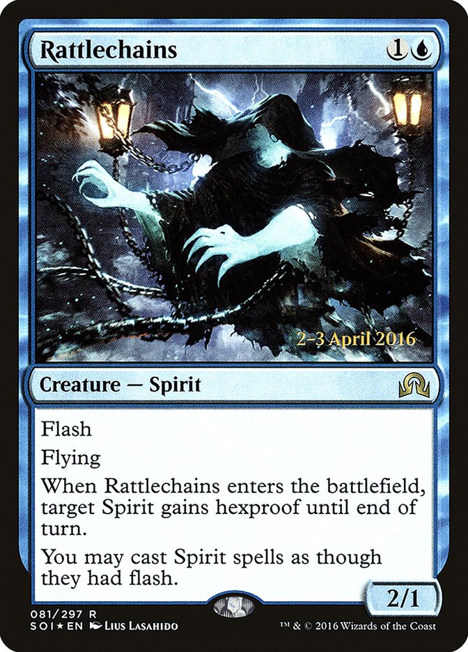 Rattlechains (Prerelease) [Shadows over Innistrad Prerelease Promos] | Webway Games