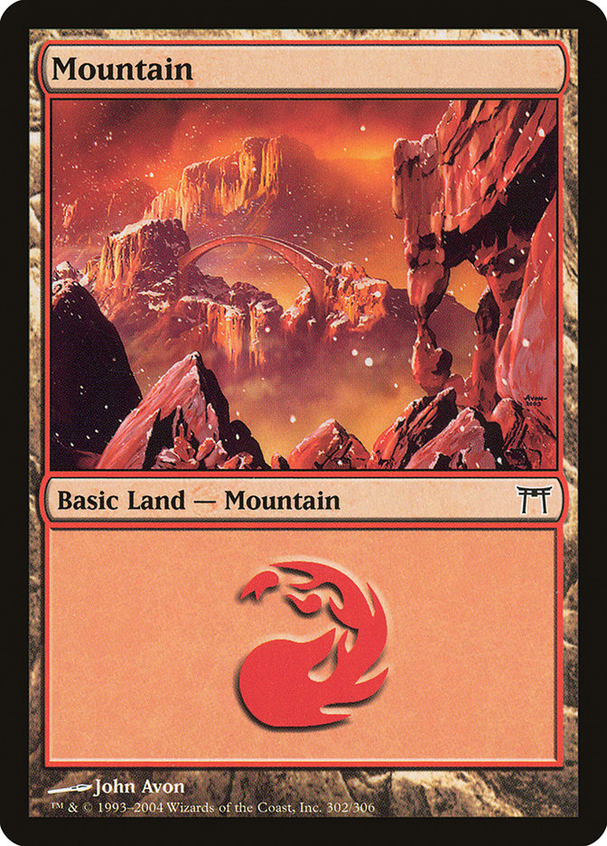 Mountain (#302) [Champions of Kamigawa] | Webway Games