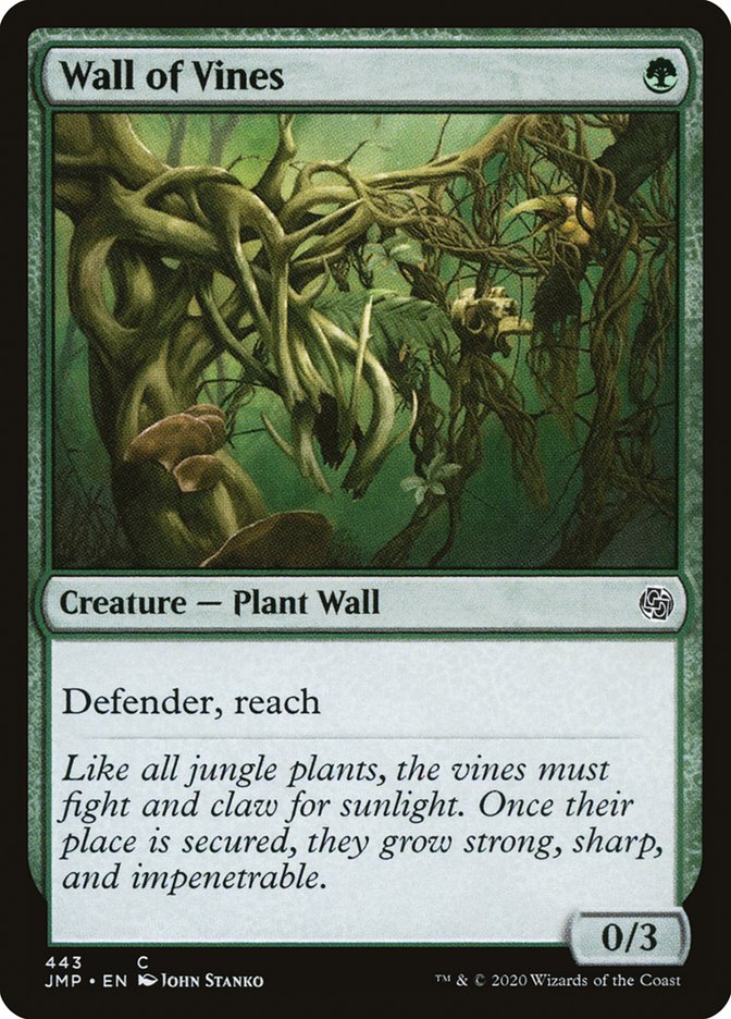 Wall of Vines [Jumpstart] | Webway Games