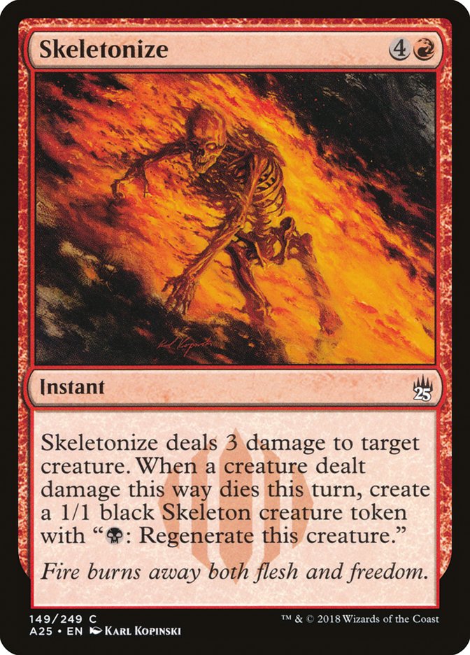 Skeletonize [Masters 25] | Webway Games