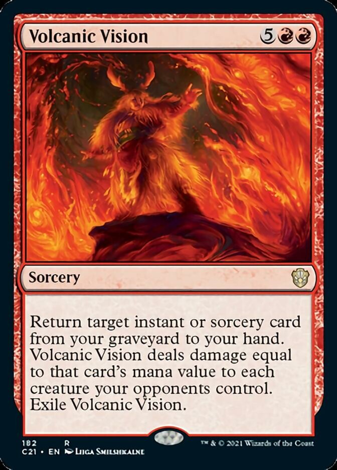Volcanic Vision [Commander 2021] | Webway Games