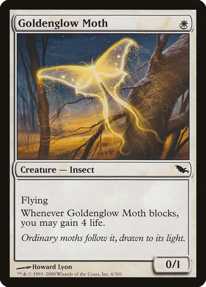 Goldenglow Moth [Shadowmoor] | Webway Games