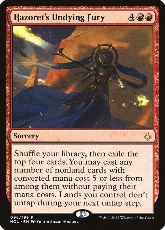 Hazoret's Undying Fury [Hour of Devastation] | Webway Games