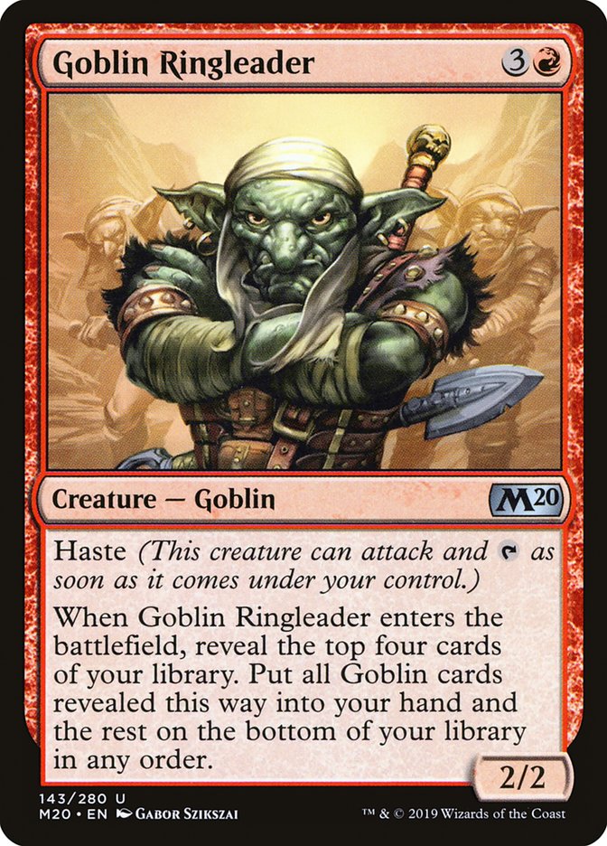 Goblin Ringleader [Core Set 2020] | Webway Games