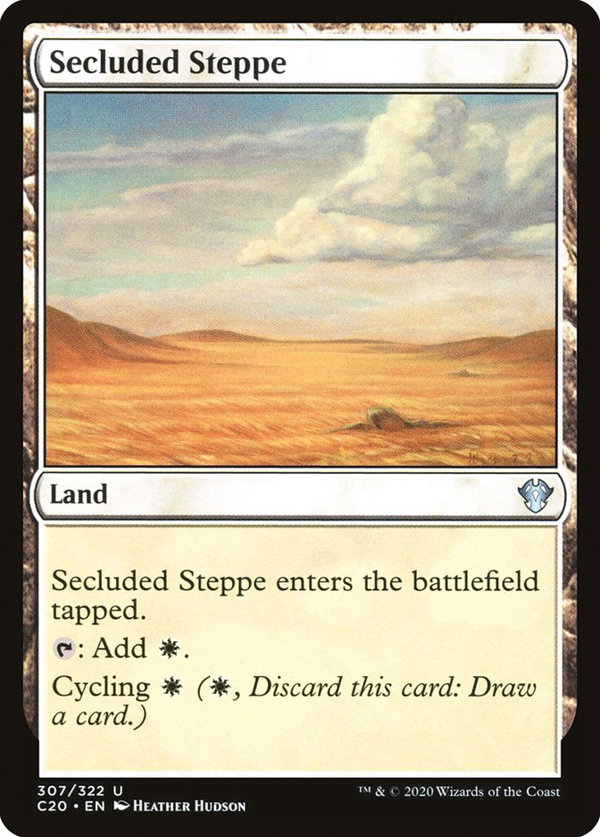 Secluded Steppe [Commander 2020] | Webway Games