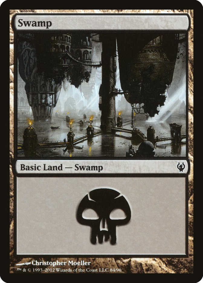 Swamp (84) [Duel Decks: Izzet vs. Golgari] | Webway Games