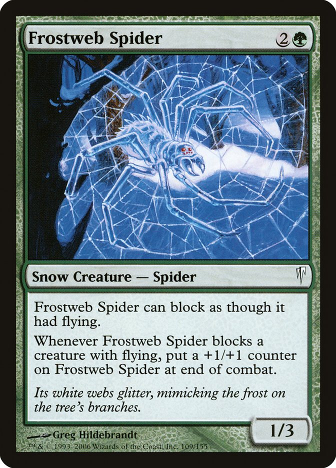 Frostweb Spider [Coldsnap] | Webway Games