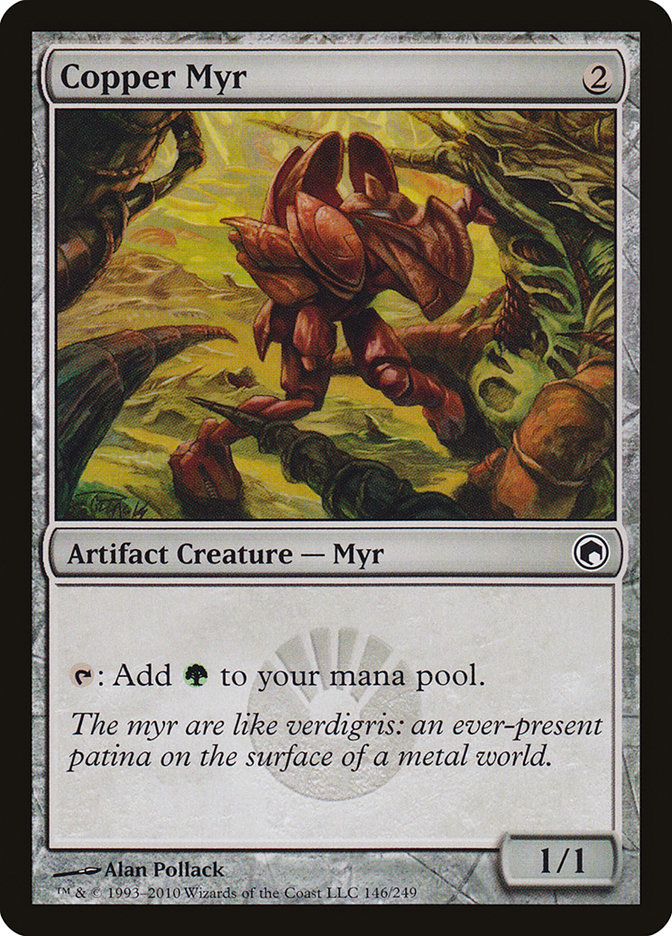 Copper Myr [Scars of Mirrodin] | Webway Games