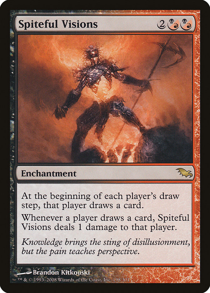 Spiteful Visions [Shadowmoor] | Webway Games