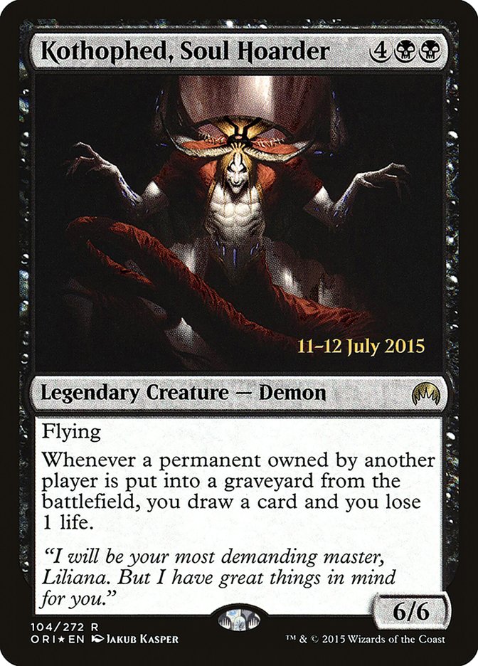 Kothophed, Soul Hoarder [Magic Origins Prerelease Promos] | Webway Games