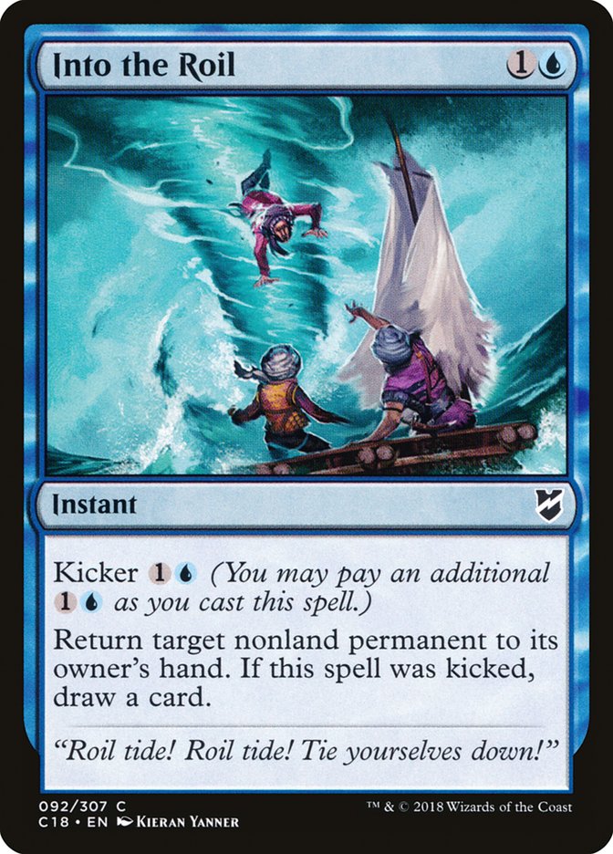 Into the Roil [Commander 2018] | Webway Games