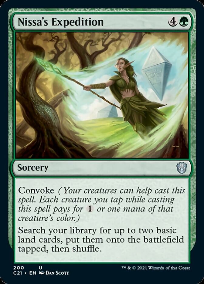 Nissa's Expedition [Commander 2021] | Webway Games