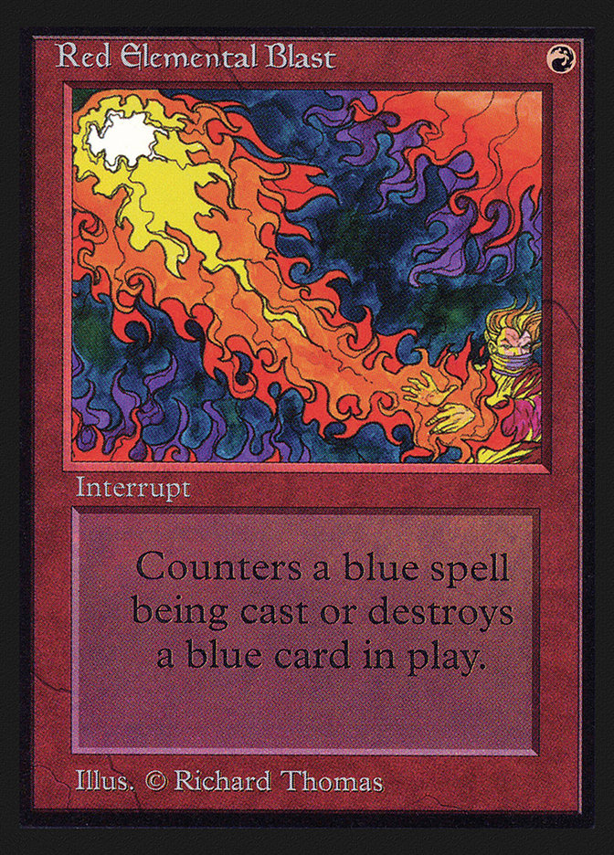Red Elemental Blast (CE) [Collectors’ Edition] | Webway Games