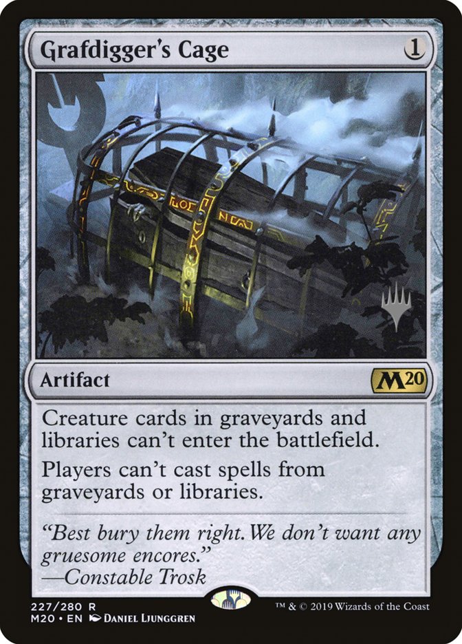 Grafdigger's Cage (Promo Pack) [Core Set 2020 Promos] | Webway Games