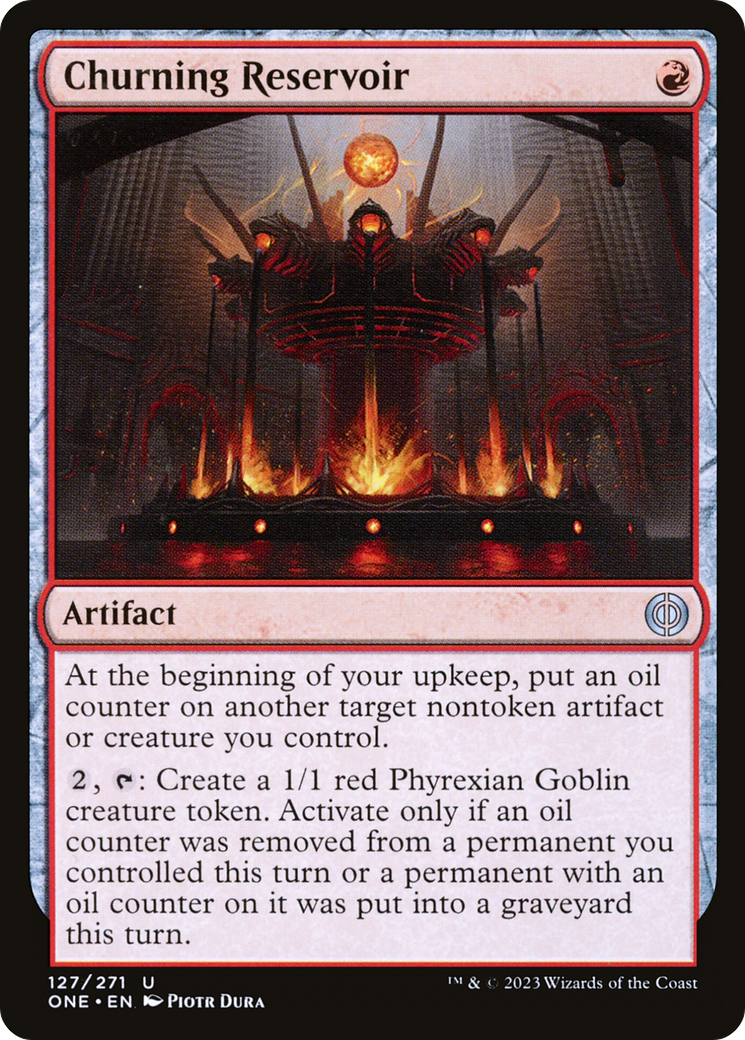 Churning Reservoir [Phyrexia: All Will Be One] | Webway Games