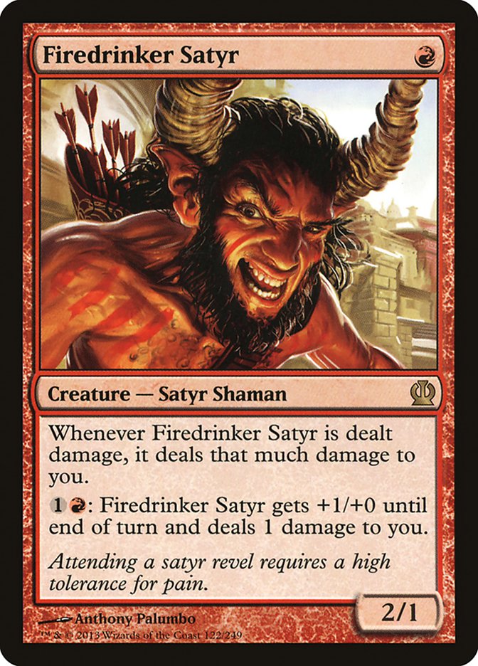 Firedrinker Satyr [Theros] | Webway Games