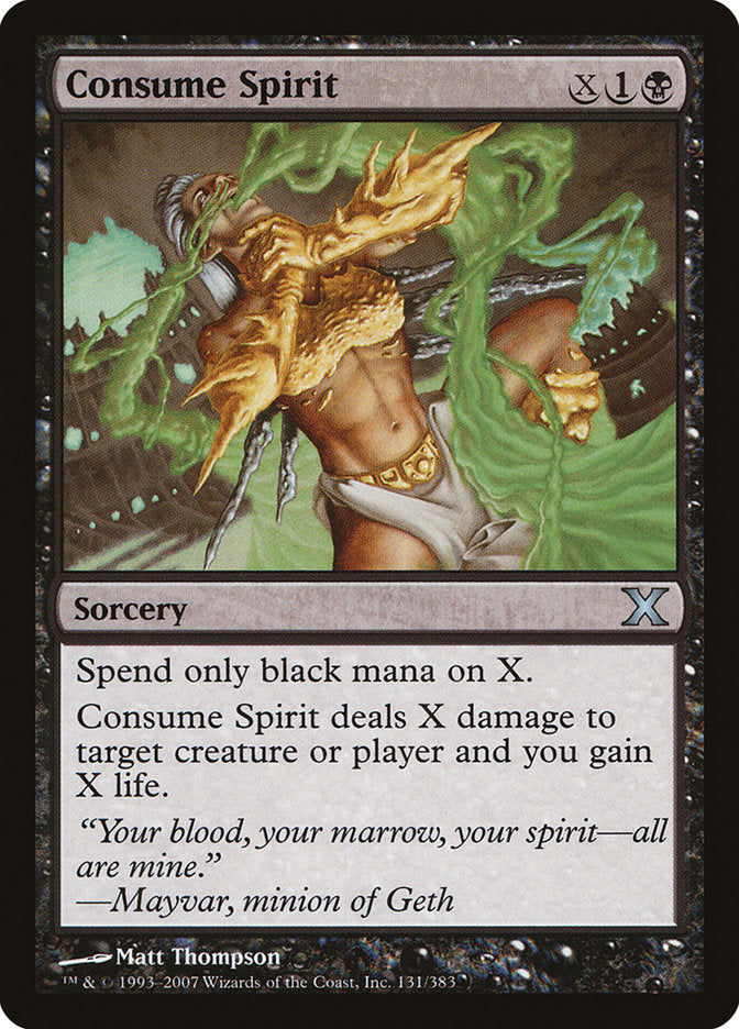 Consume Spirit [Tenth Edition] | Webway Games