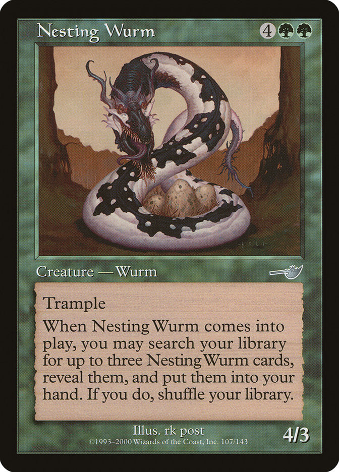 Nesting Wurm [Nemesis] | Webway Games