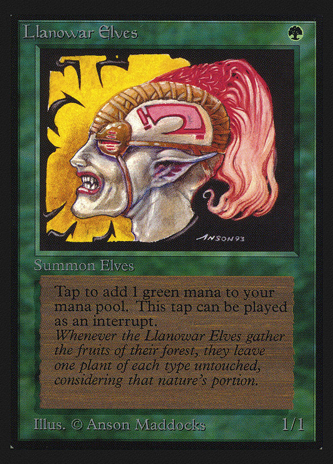 Llanowar Elves (CE) [Collectors’ Edition] | Webway Games
