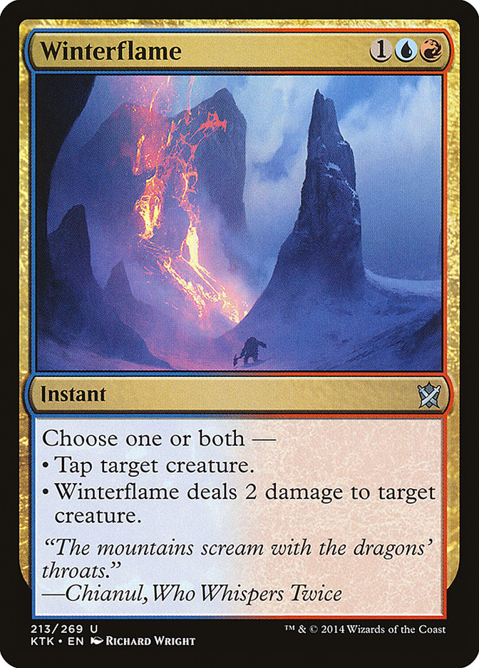 Winterflame [Khans of Tarkir] | Webway Games