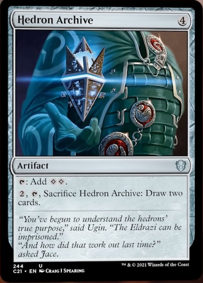 Hedron Archive [Commander 2021] | Webway Games