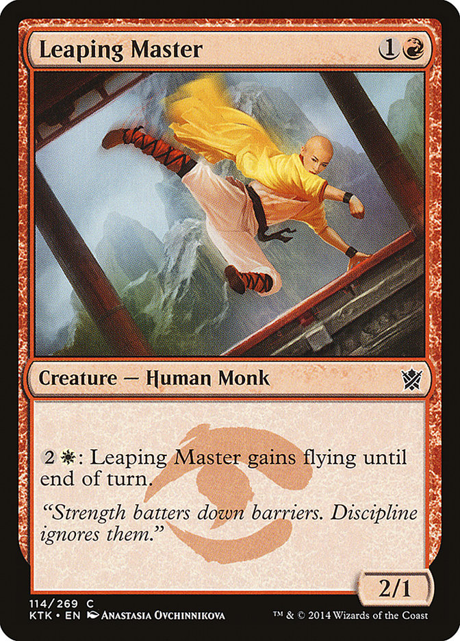 Leaping Master [Khans of Tarkir] | Webway Games