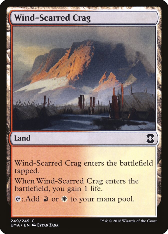 Wind-Scarred Crag [Eternal Masters] | Webway Games