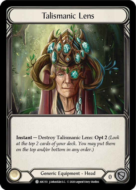 Talismanic Lens [ARC151] Unlimited Normal | Webway Games