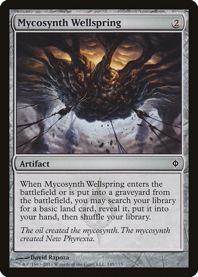 Mycosynth Wellspring [New Phyrexia] | Webway Games