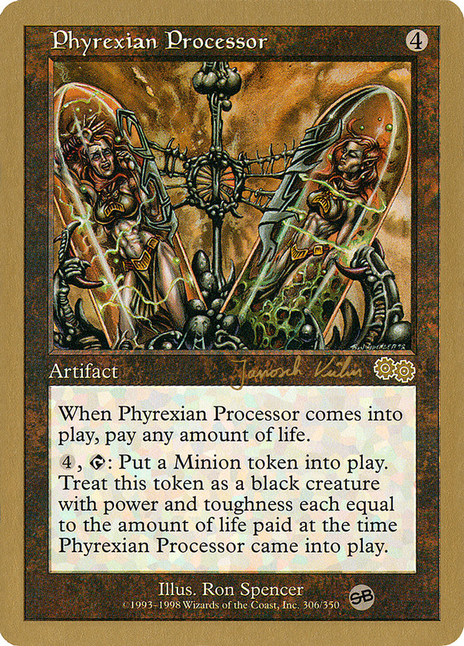 Phyrexian Processor (Janosch Kuhn) (SB) [World Championship Decks 2000] | Webway Games