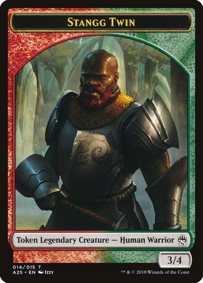Stangg Twin [Masters 25 Tokens] | Webway Games