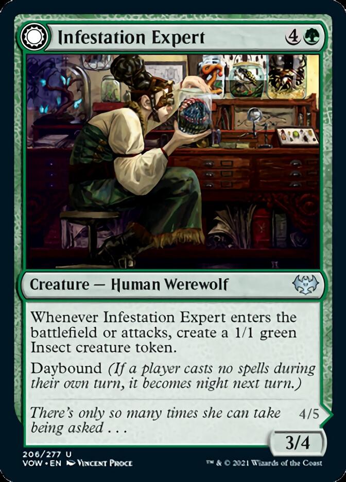 Infestation Expert // Infested Werewolf [Innistrad: Crimson Vow] | Webway Games