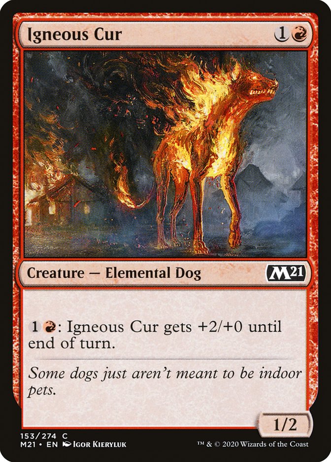 Igneous Cur [Core Set 2021] | Webway Games
