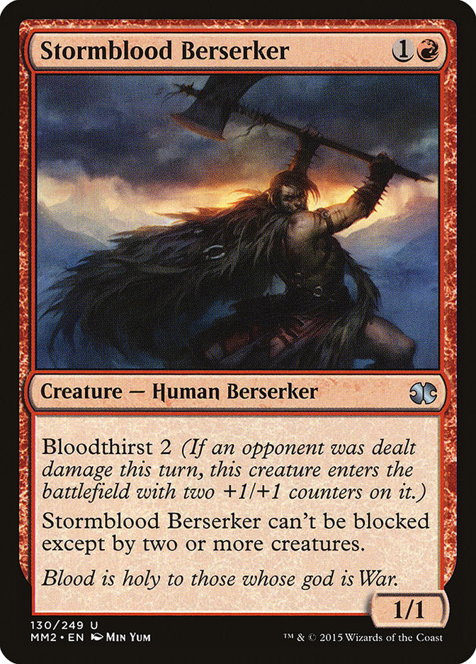Stormblood Berserker [Modern Masters 2015] | Webway Games