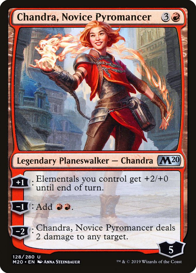 Chandra, Novice Pyromancer [Core Set 2020] | Webway Games