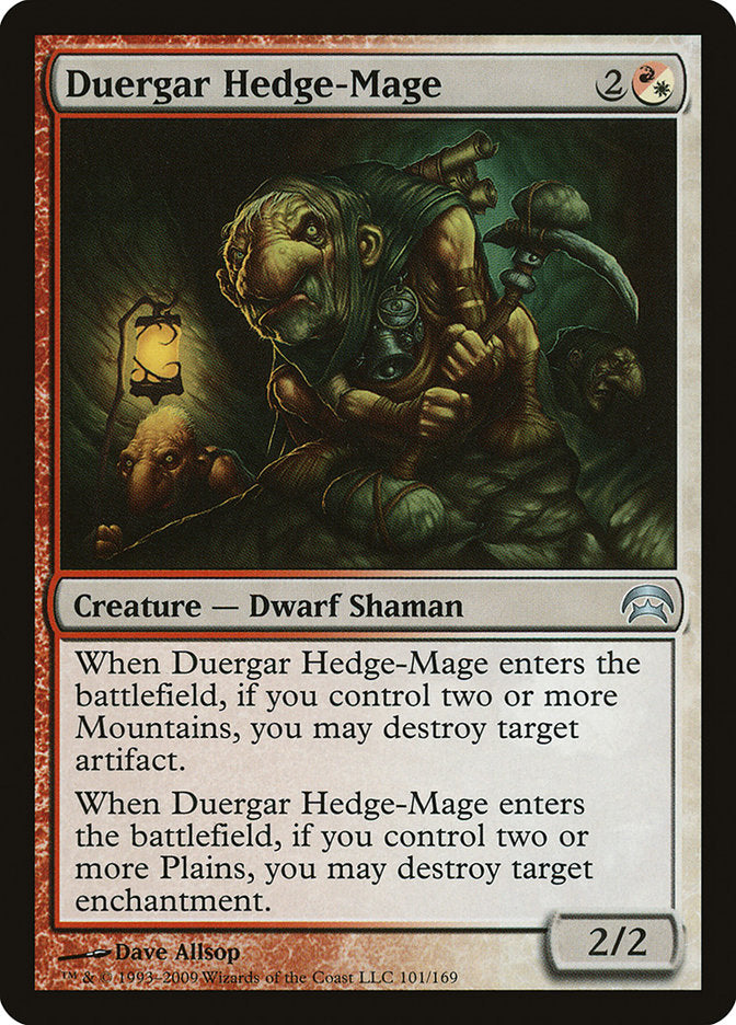 Duergar Hedge-Mage [Planechase] | Webway Games