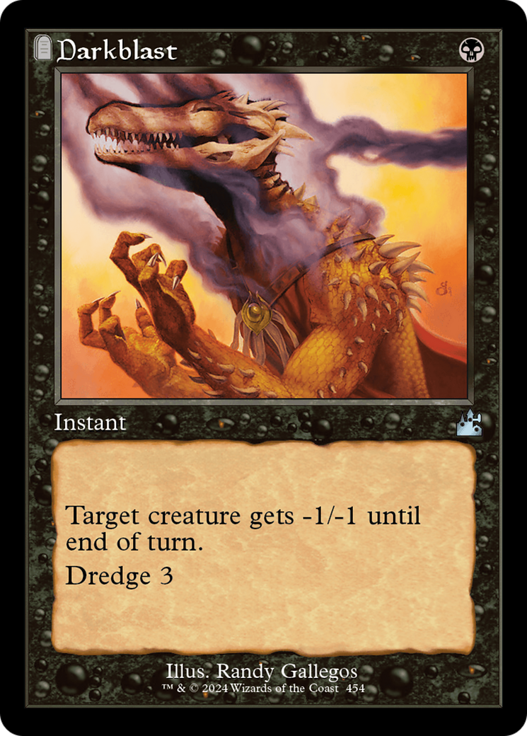 Darkblast (Retro Frame) [Ravnica Remastered] | Webway Games