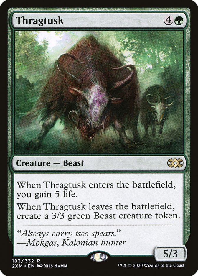 Thragtusk [Double Masters] | Webway Games