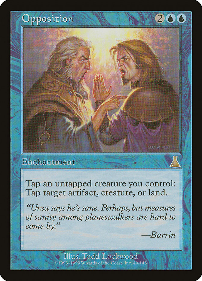 Opposition [Urza's Destiny] | Webway Games