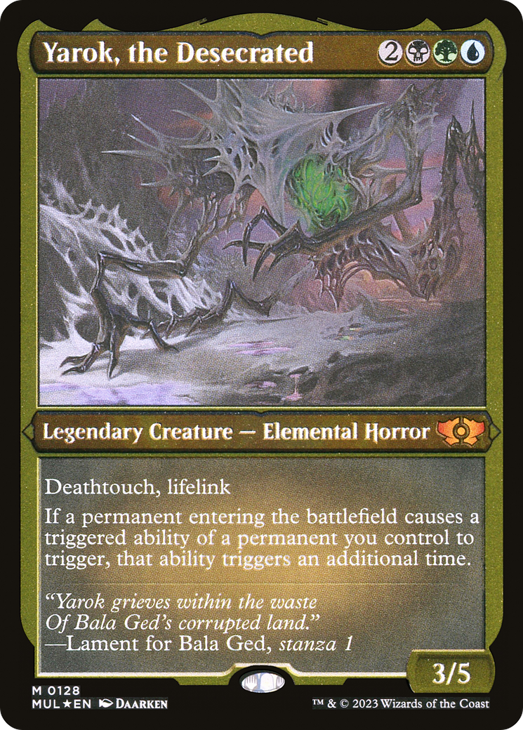 Yarok, the Desecrated (Foil Etched) [Multiverse Legends] | Webway Games