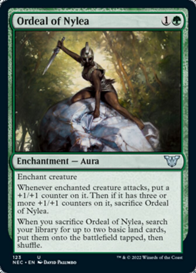 Ordeal of Nylea [Kamigawa: Neon Dynasty Commander] | Webway Games