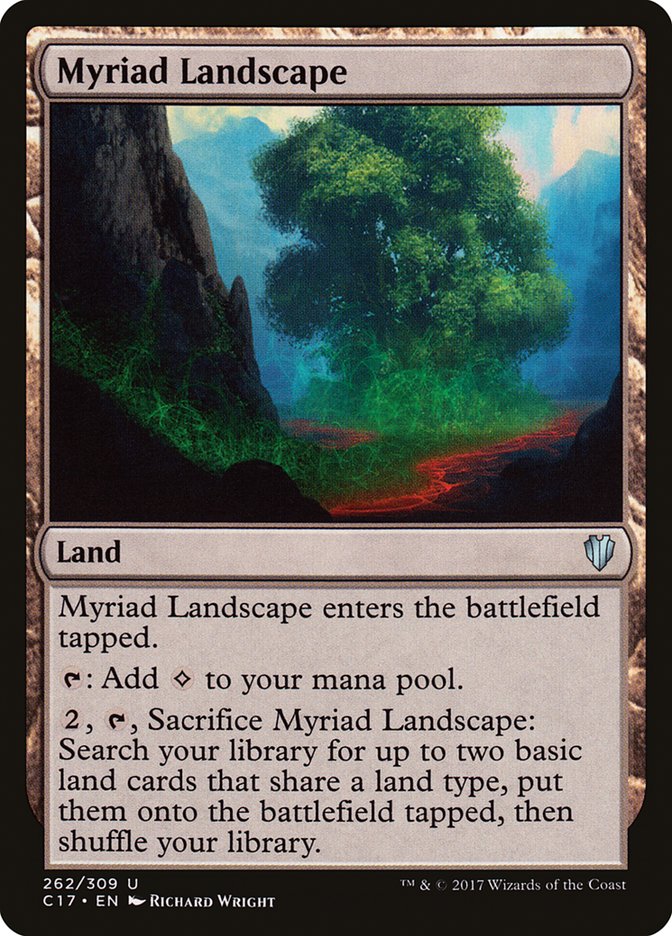 Myriad Landscape [Commander 2017] | Webway Games