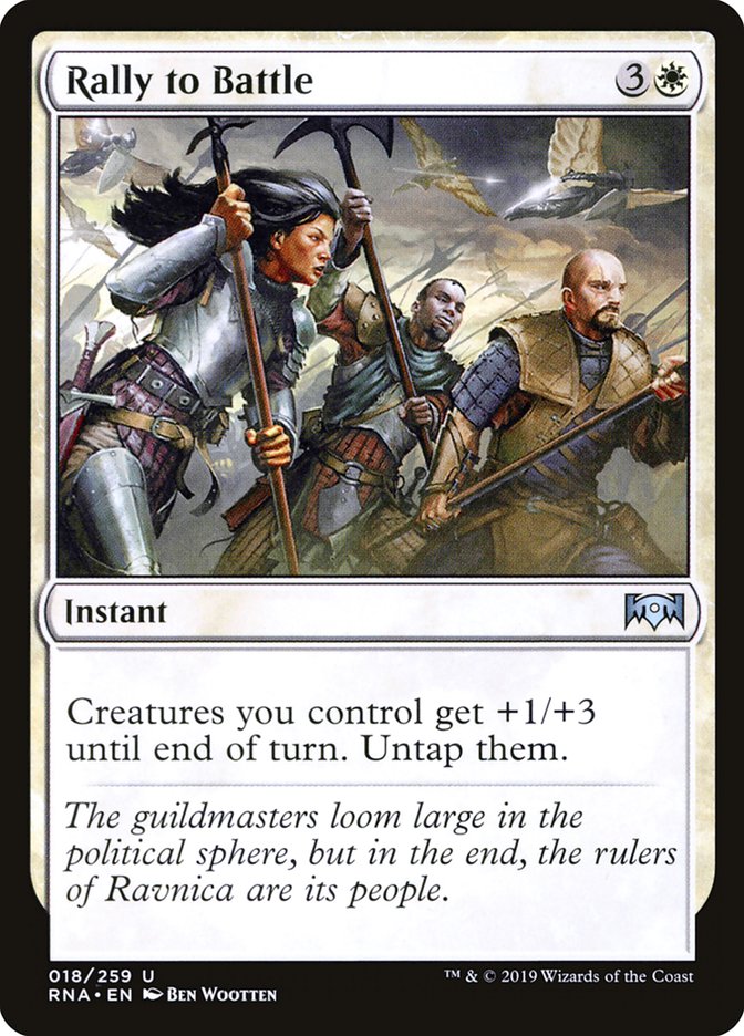 Rally to Battle [Ravnica Allegiance] | Webway Games