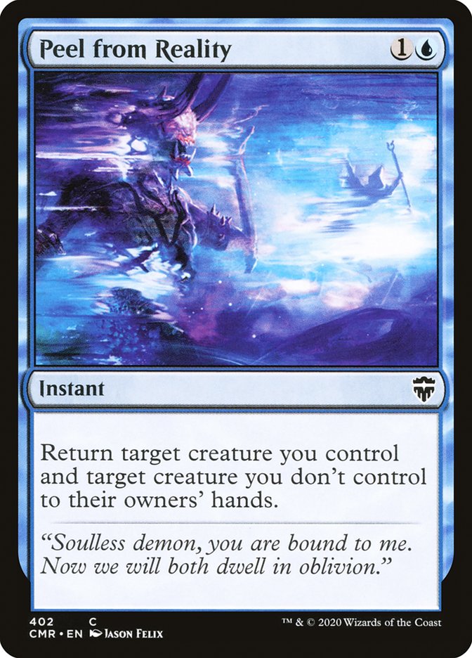 Peel from Reality [Commander Legends] | Webway Games