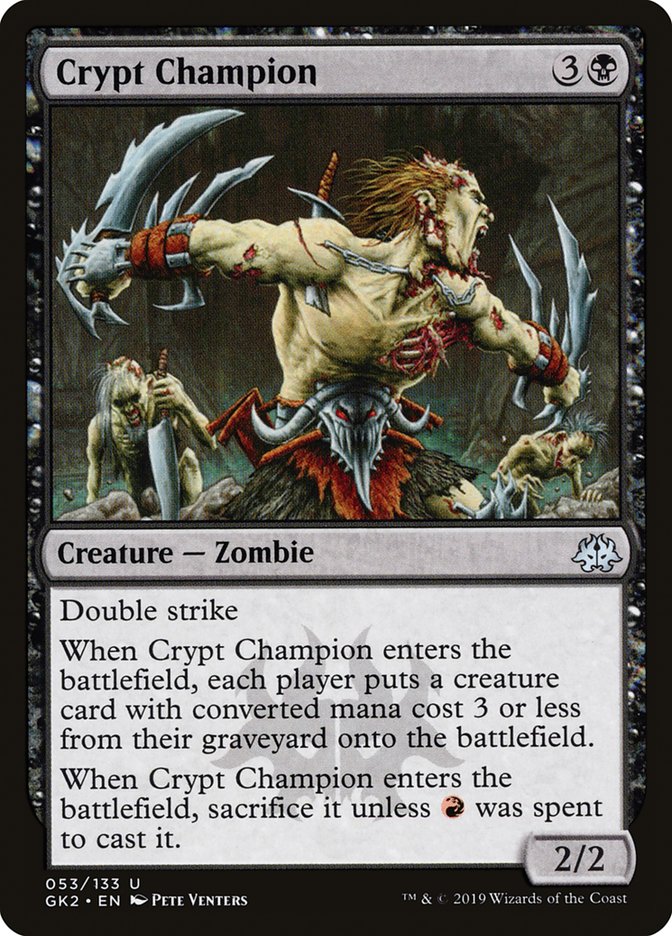 Crypt Champion [Ravnica Allegiance Guild Kit] | Webway Games