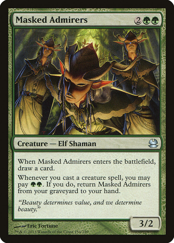Masked Admirers [Modern Masters] | Webway Games