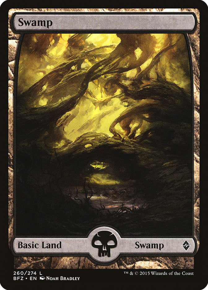 Swamp (#260) [Battle for Zendikar] | Webway Games