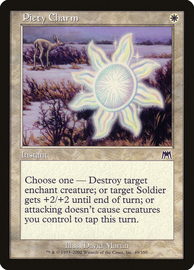 Piety Charm [Onslaught] | Webway Games